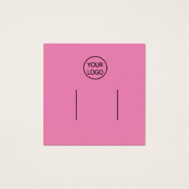 einfaches Rosa Hinzufügen Ihres Logos, benutzerdef