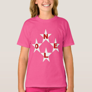 Einfaches rosa T-Shirt ouah Design WEIHNACHTEN