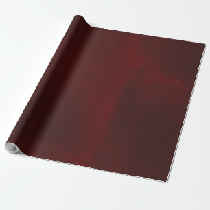 Einfaches rotes Burgunder-rot vintage-distressed Geschenkpapier