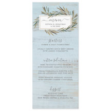 Einfaches rustikales hölzernes botanisches