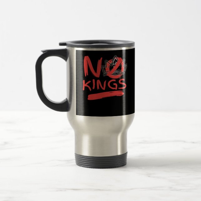 Einfaches, sauberes Design ohne König Reisebecher (Links)