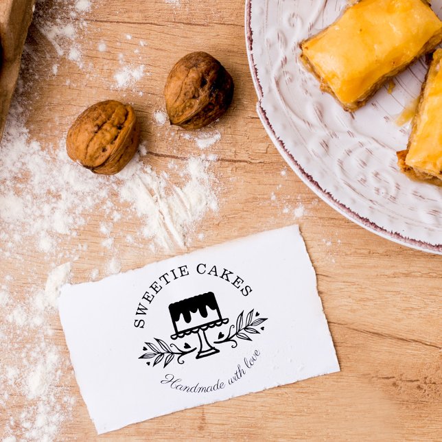 Einfaches, sauberes und minimales Logo für Bäckere Gummistempel (Von Creator hochgeladen)