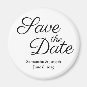 Einfaches 'Save the Date' Magnet