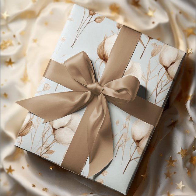 Einfaches, schick wirkendes Geschenk für Blume aus Geschenkpapier Set (Von Creator hochgeladen)