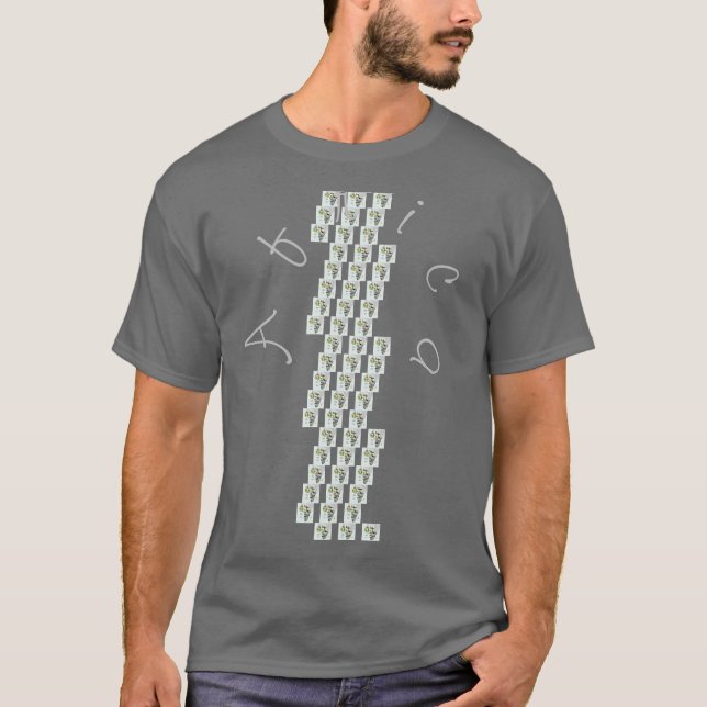 Einfaches Schönes Afrika T-Shirt (Vorderseite)