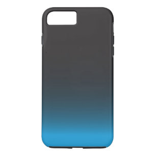 Einfaches Schwarz-Blau-Muster Case-Mate iPhone Hülle