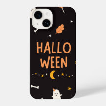 Einfaches Schwarz-Weiß-HalloWeen-Geschenk