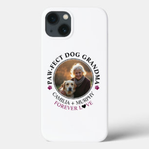 Einfaches Schwarzer Text Funny Dog Oma Foto Case-Mate iPhone Hülle
