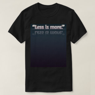 Einfaches schwarzes T-Shirt