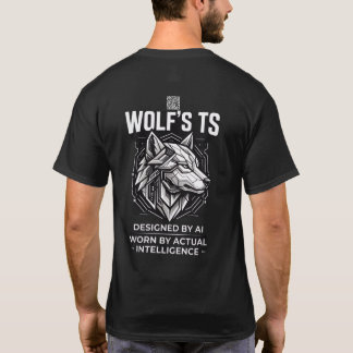 Einfaches schwarzes T-Shirt