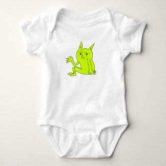 Einfaches Sitzender Kobold Baby Top