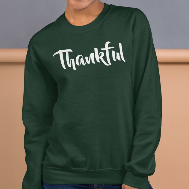 Einfaches Skript Glücklicher Mutterurlaub Erntedan Sweatshirt (Von Creator hochgeladen)