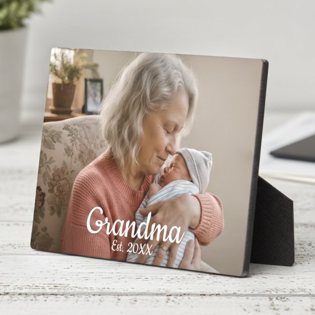 Einfaches Skript Oma Est. Foto Jahr Fotoplatte (Von Creator hochgeladen)