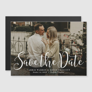 Einfaches Skript Save the Date Magneteinladung