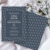 Einfaches Star von David Custom B'nai Bat Bar Mitz