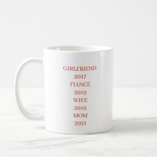 EINFACHES STILVOLLES MODERNES INDIVIDUELLES MUTTER KAFFEETASSE