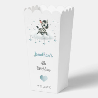 Einfaches süßes kleines Zebra Geschenkschachtel