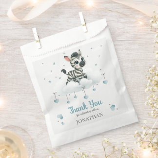 Einfaches süßes kleines Zebra Geschenktütchen