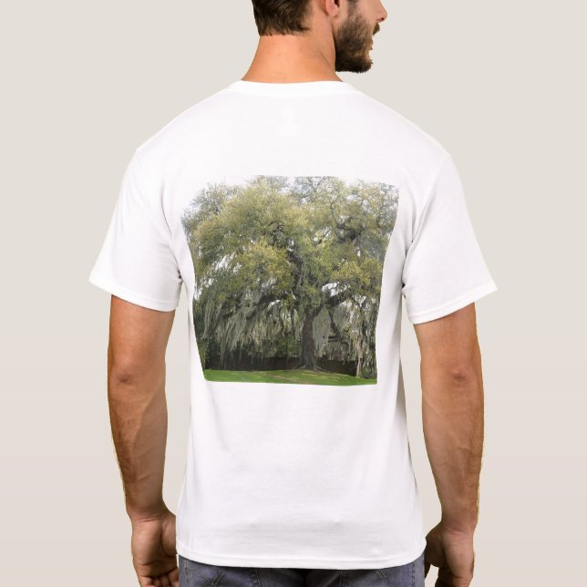 Einfaches T-Shirt für Herren (Rückseite)