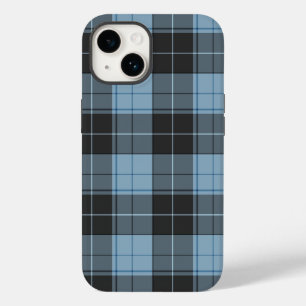 Einfaches Tartan-Muster in hellblau Case-Mate iPhone 14 Hülle