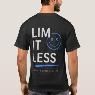 Einfaches Text Ästhetik T-Shirt   Bleib fokussiert
