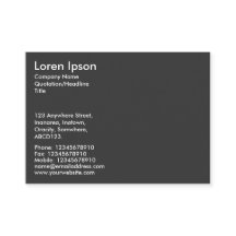 Einfaches Text - Grau