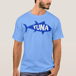 Einfaches Thunfischdesign T-Shirt