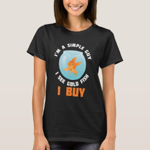 Einfaches Typ Siehe Goldfish I Kaufen Carp Japan A T-Shirt