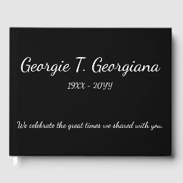 Einfaches und benutzerdefiniertes Gästebuch