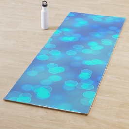 Einfaches und dennoch elegantes Blue Aquamarin Bok Yogamatte
