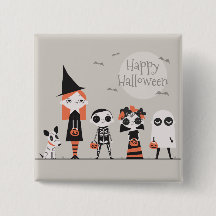 Einfaches und dennoch elegantes Halloween | Button