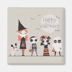 Einfaches und dennoch elegantes Halloween   Magnet