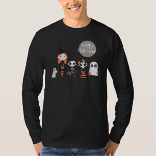 Einfaches und dennoch elegantes Halloween Sleeve T-Shirt
