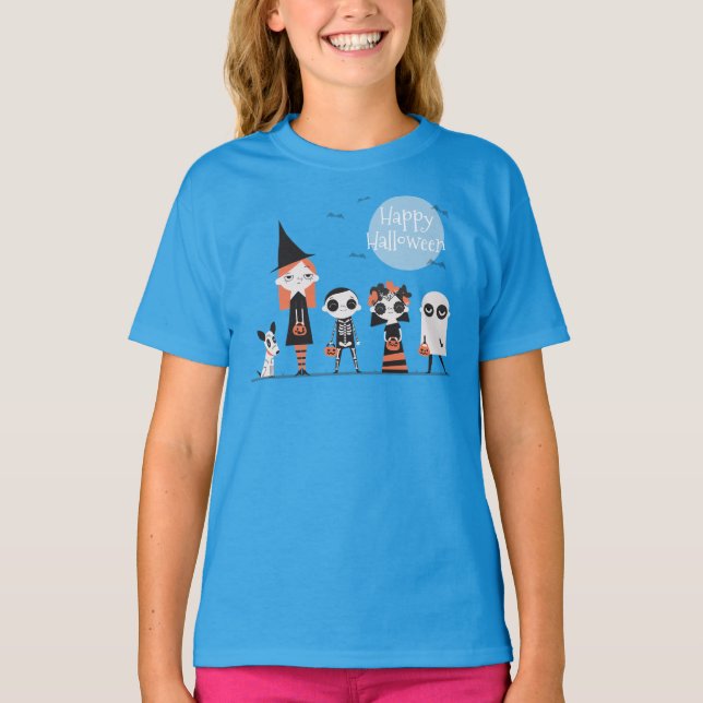 Einfaches und dennoch elegantes Halloween | Sleeve T-Shirt (Vorderseite)