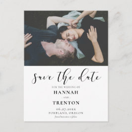 Einfaches und elegantes Foto Postkarte