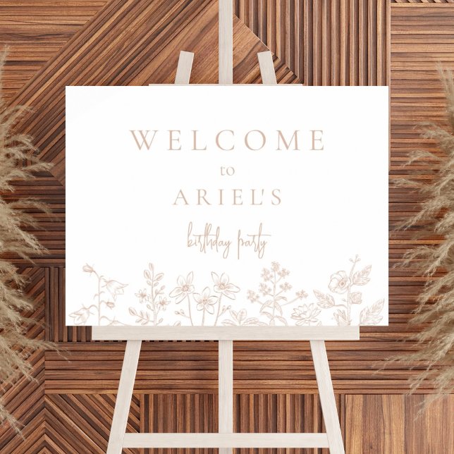 Einfaches und elegantes Geburtszeichen Poster (Von Creator hochgeladen)