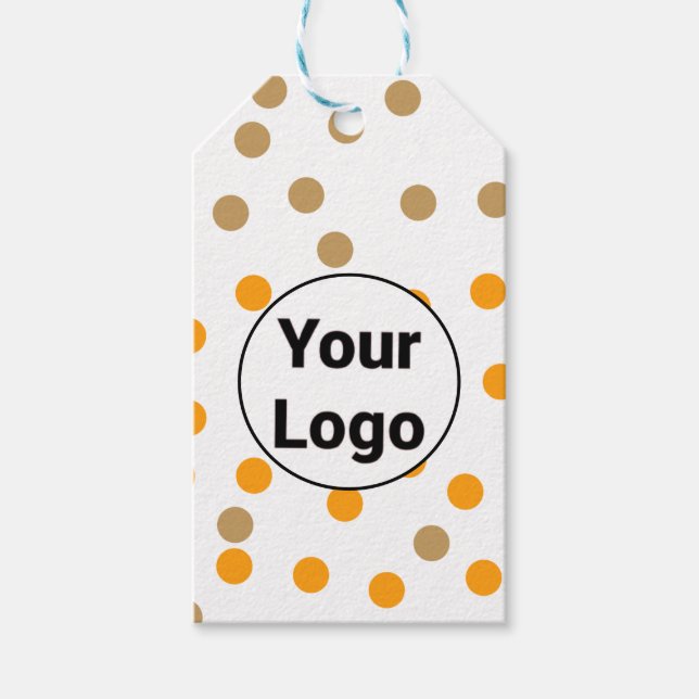 Einfaches und elegantes Logo für die Firma Geschenkanhänger (Vorderseite)