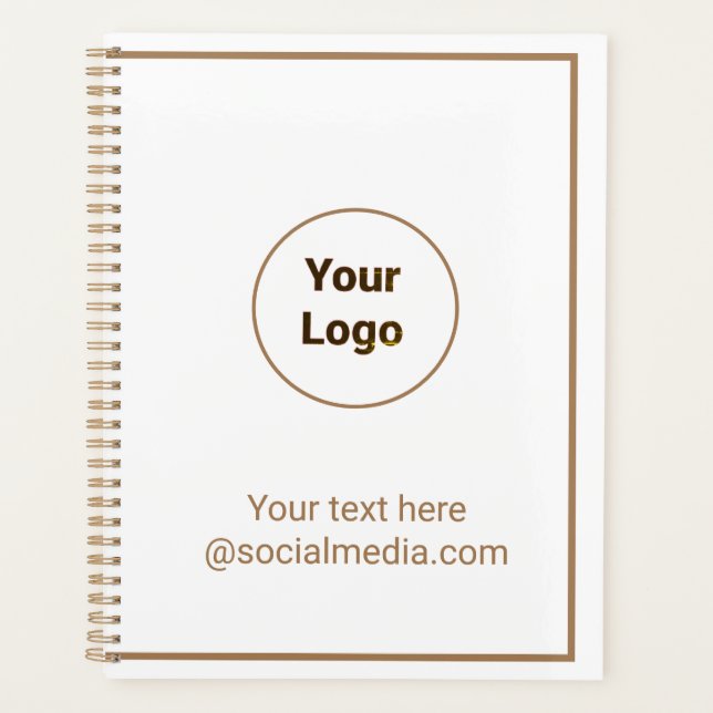 Einfaches und elegantes Logo für die Firma Planer (Vorderseite)