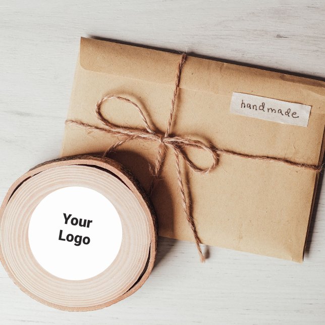 Einfaches und elegantes Logo für die Firma Runder Aufkleber (Von Creator hochgeladen)