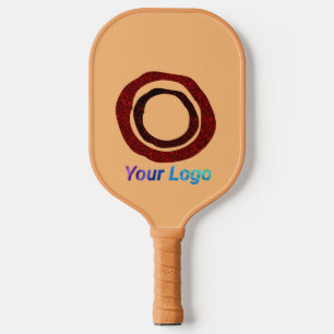 Einfaches und elegantes Logo hier Pickleball Schläger