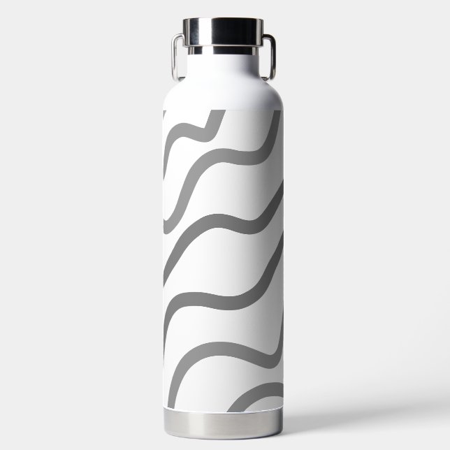 Einfaches und elegantes Logo hier Trinkflasche (Vorderseite)