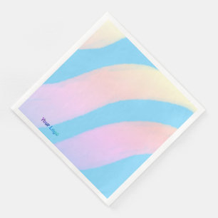 Einfaches und elegantes Logo Serviette