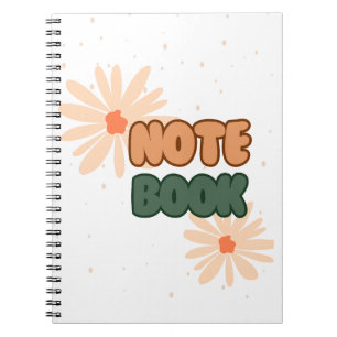 Einfaches und schönes Notizbuch Notizblock