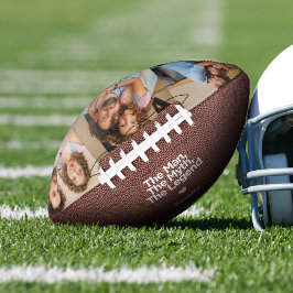 Einfaches und süßes Zitat Personalisierter Vater G Football