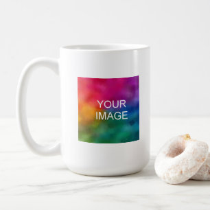 Einfaches Vorlagen-Upload Ihr Foto Bild Hier Kaffeetasse