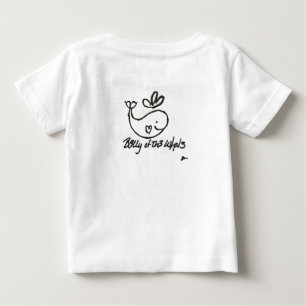 Einfaches weißes B3lly-T-Shirt Baby T-shirt