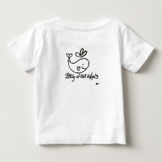 Einfaches weißes B3lly-T-Shirt Baby T-shirt