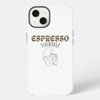 Einfaches weißes iPhone 13 Hülle