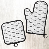 Einfaches Werbemuster für Logos
