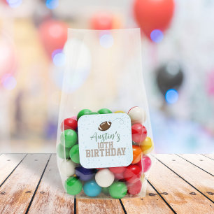 Einfaches Whitepaper zum Niedlichen Sportfußball-P Quadratischer Aufkleber